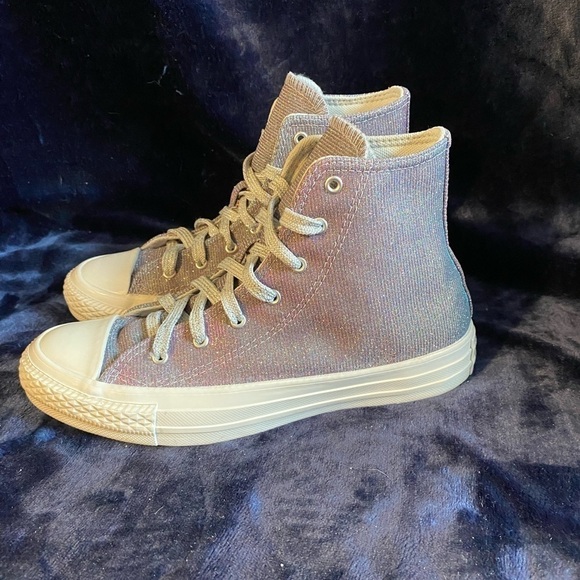 Converse all star night sky gradient shine high tops 5 - Picture 2 of 8